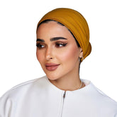 Signature Golden Mustard Cotton Turban