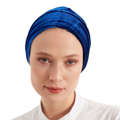 3 Turbans, Beige & White Velvet + 1 Color of Your Choice