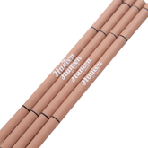 Set of Hunteen lip pencils on a white background