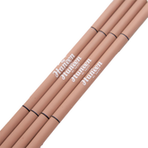 Three Hunteen lip pencils on a white background