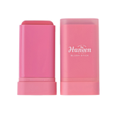 Pink blush stick with 'Haneen' branding on a white background