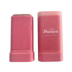 Pink highlight stick with 'Haneen' branding on a white background