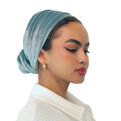 3 Turbans, Beige & Black Velvet + 1 Color of Your Choice
