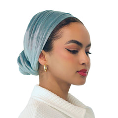 3 Turbans, Beige & White Velvet + 1 Color of Your Choice