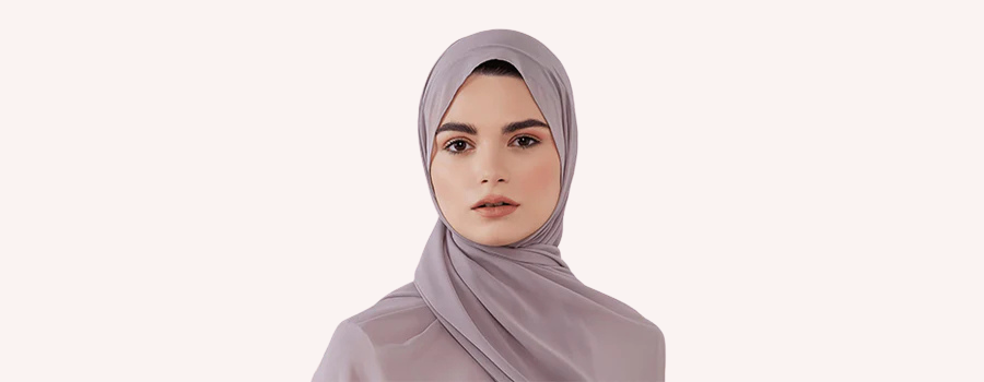 Chiffon Scarves With Headband