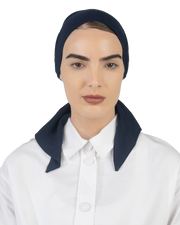 Every Day Navy Blue Cotton Scarf