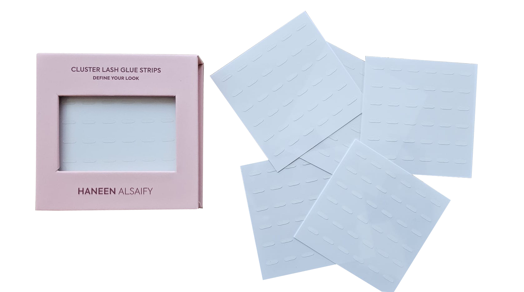 Cluster Lash Glue Strips