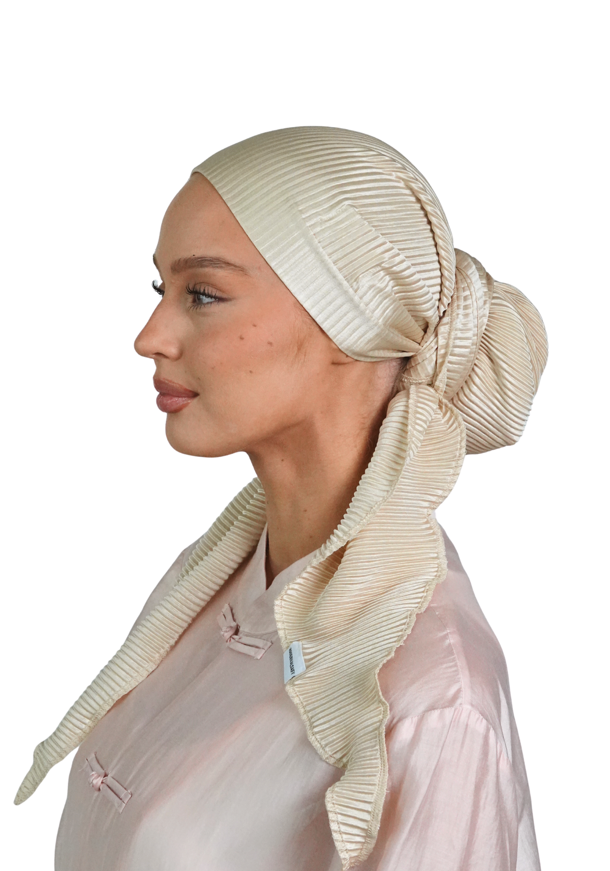 Nude Desert Plisse Scarf