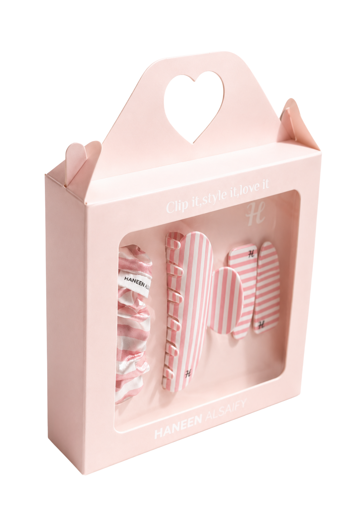 Pretty in Pink Hair Set