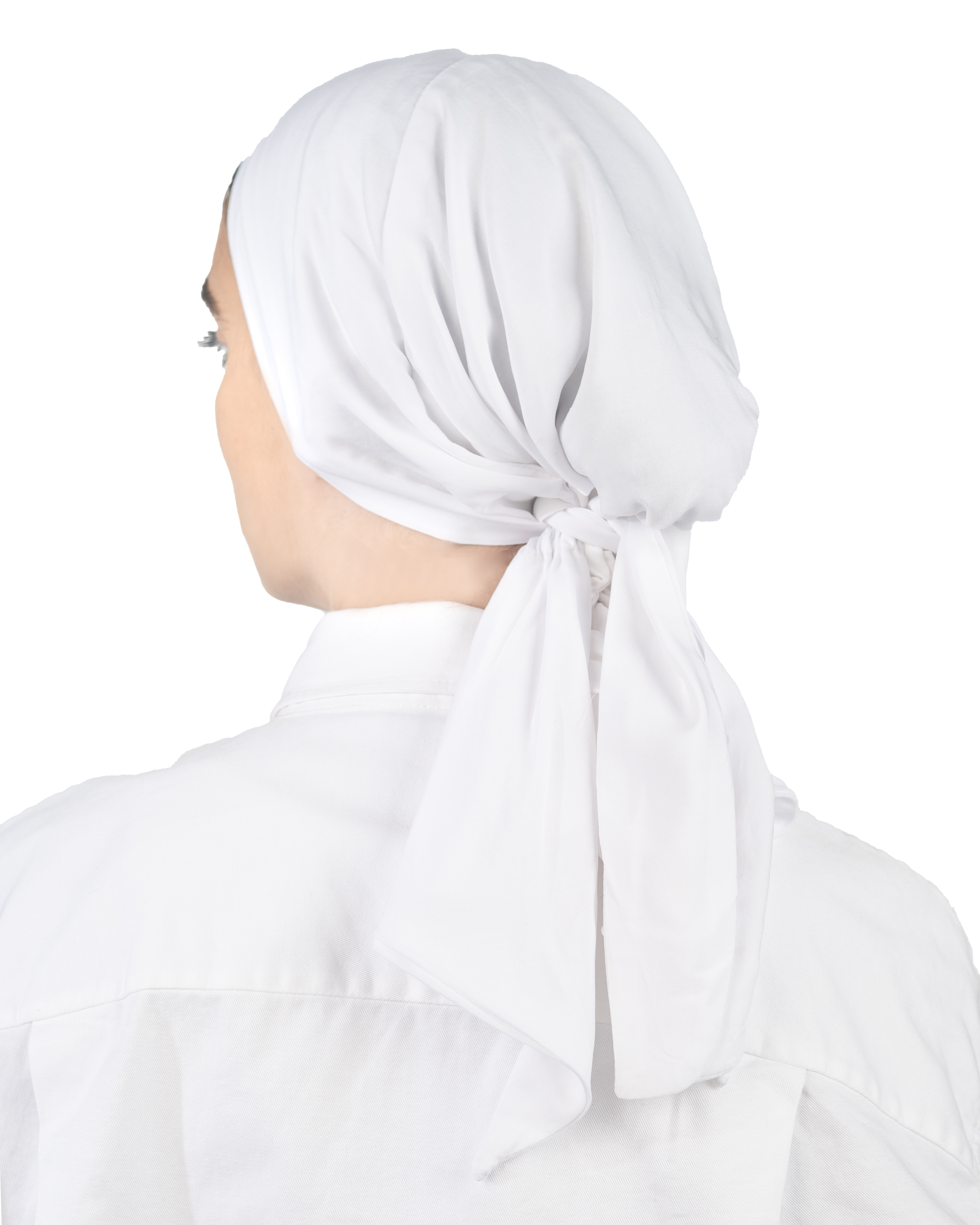 Every Day White Cotton Scarf
