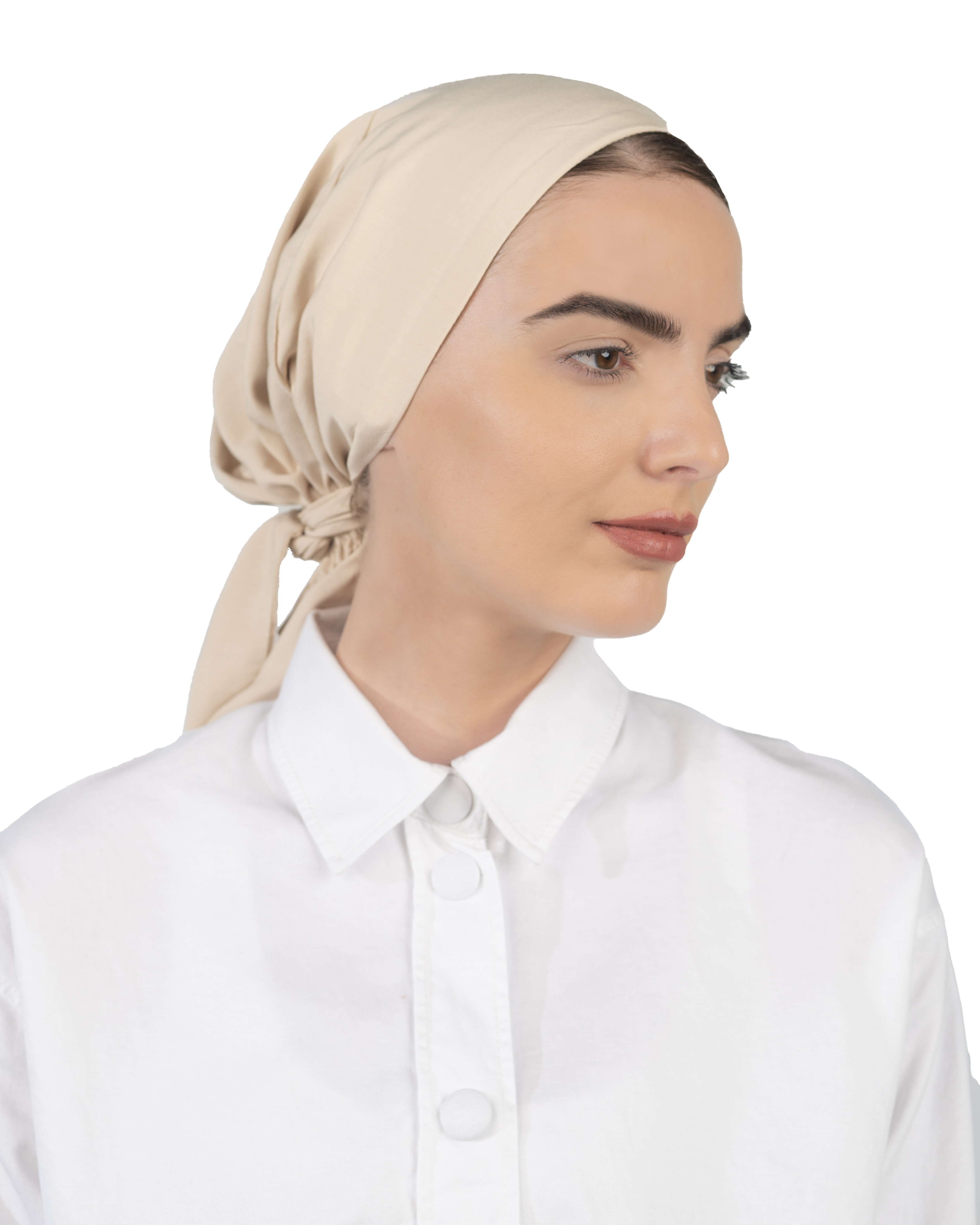 Every Day Beige Cotton Scarf