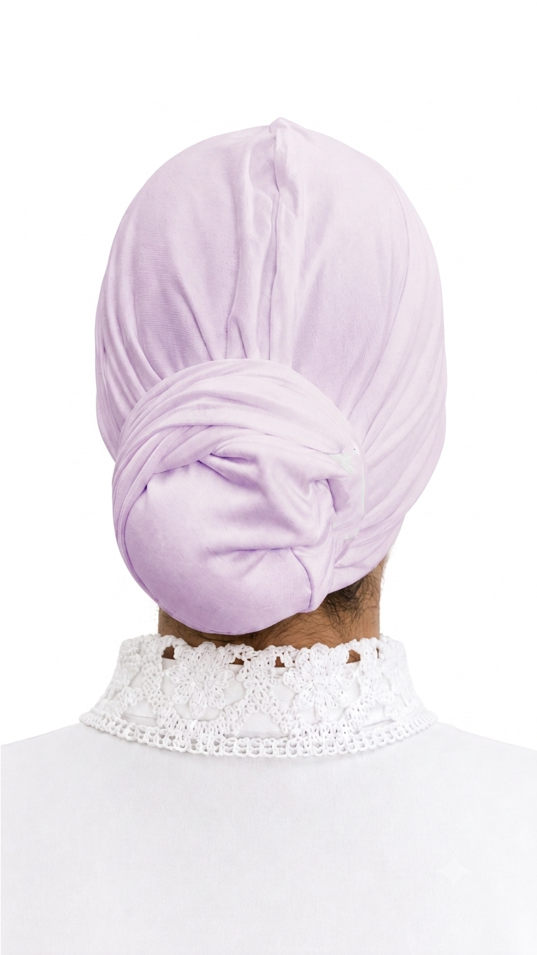 Wrap Soft Lavender Turban