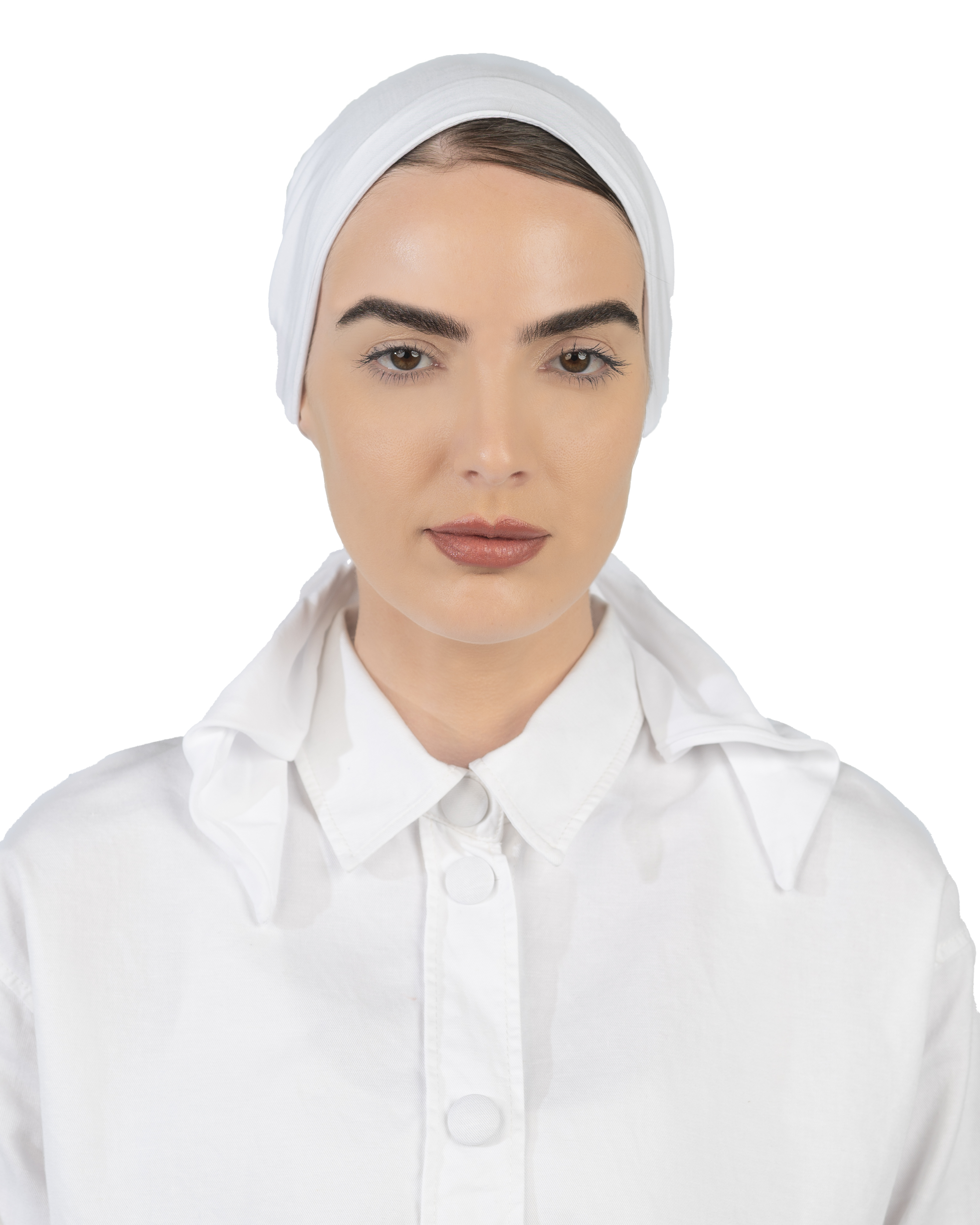 Every Day White Cotton Scarf