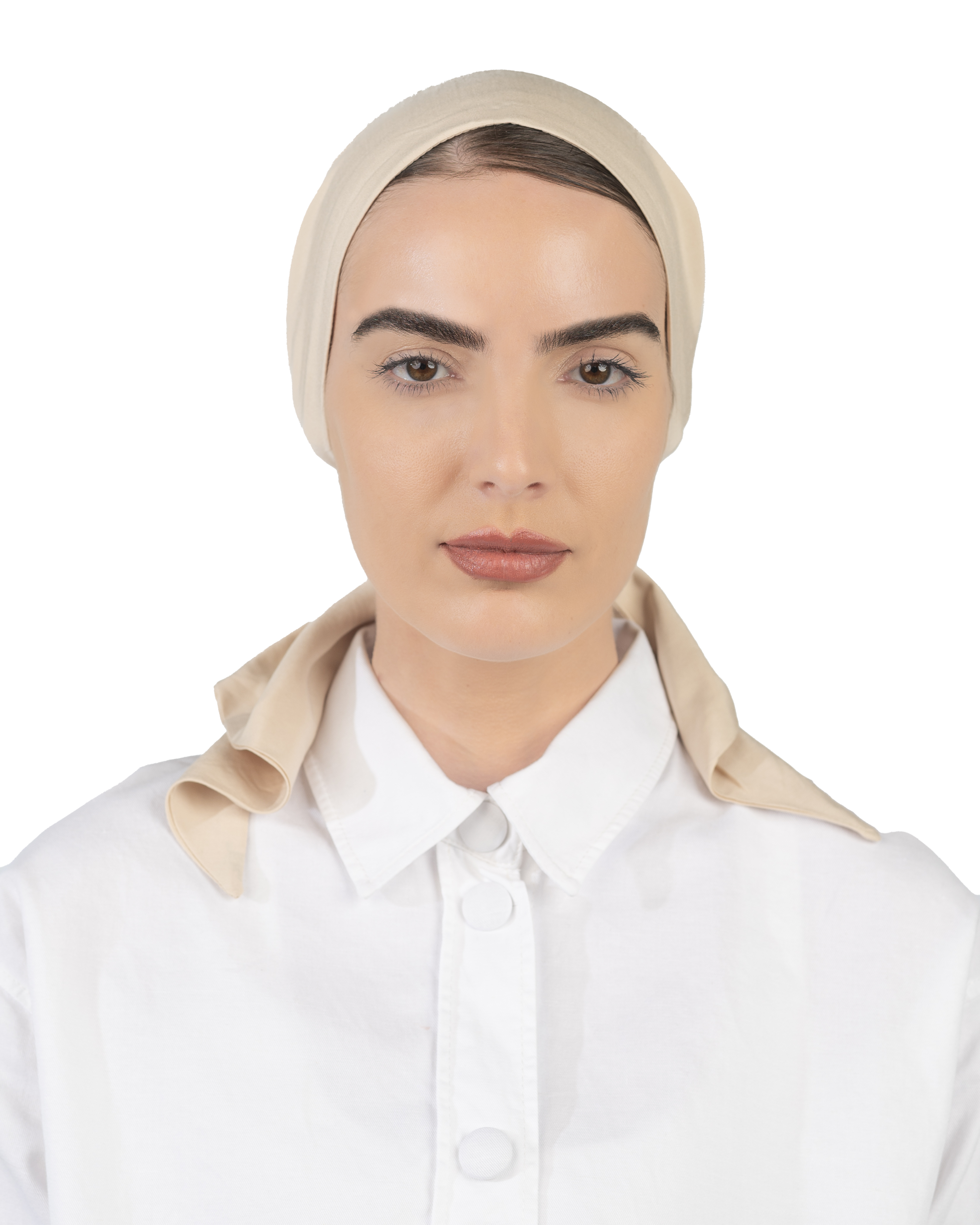 Every Day Beige Cotton Scarf
