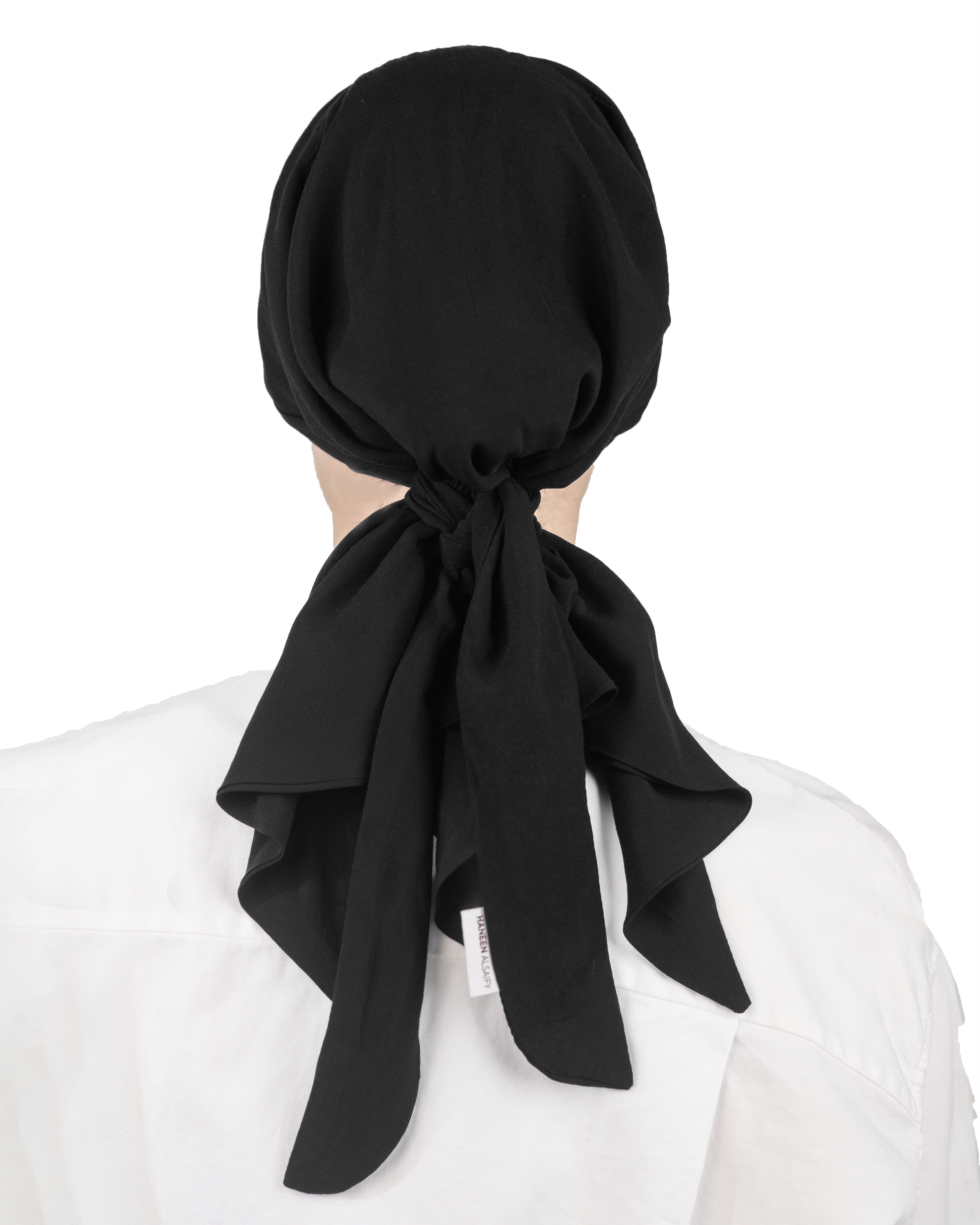 Every Day Black Cotton Scarf