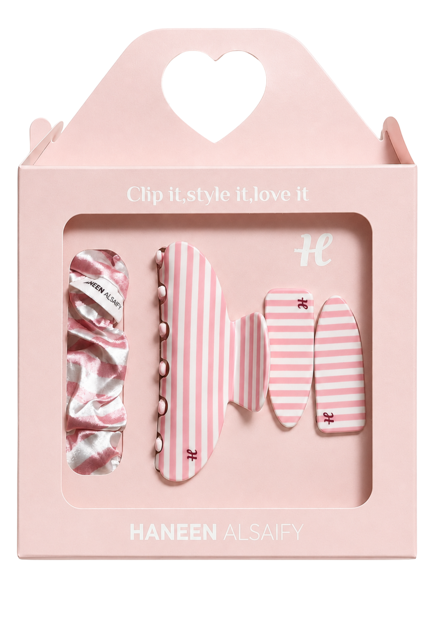 Pretty in Pink Hair Set