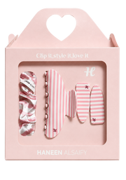 Pretty in Pink Hair Set