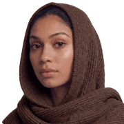Brown Wool Winter Scarf