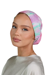 Chiffon Scarf – Coral Waves