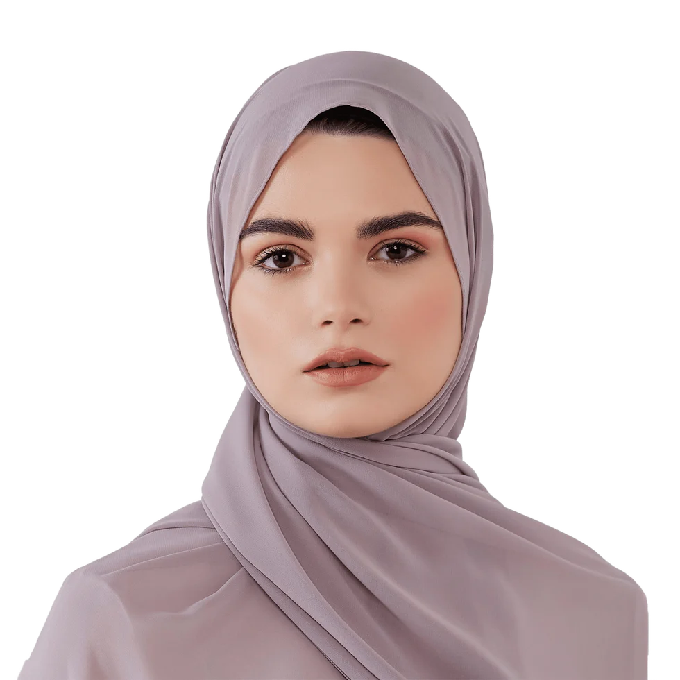 Chiffon Scarves With Headband