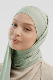 Sage Green Cotton Scarf