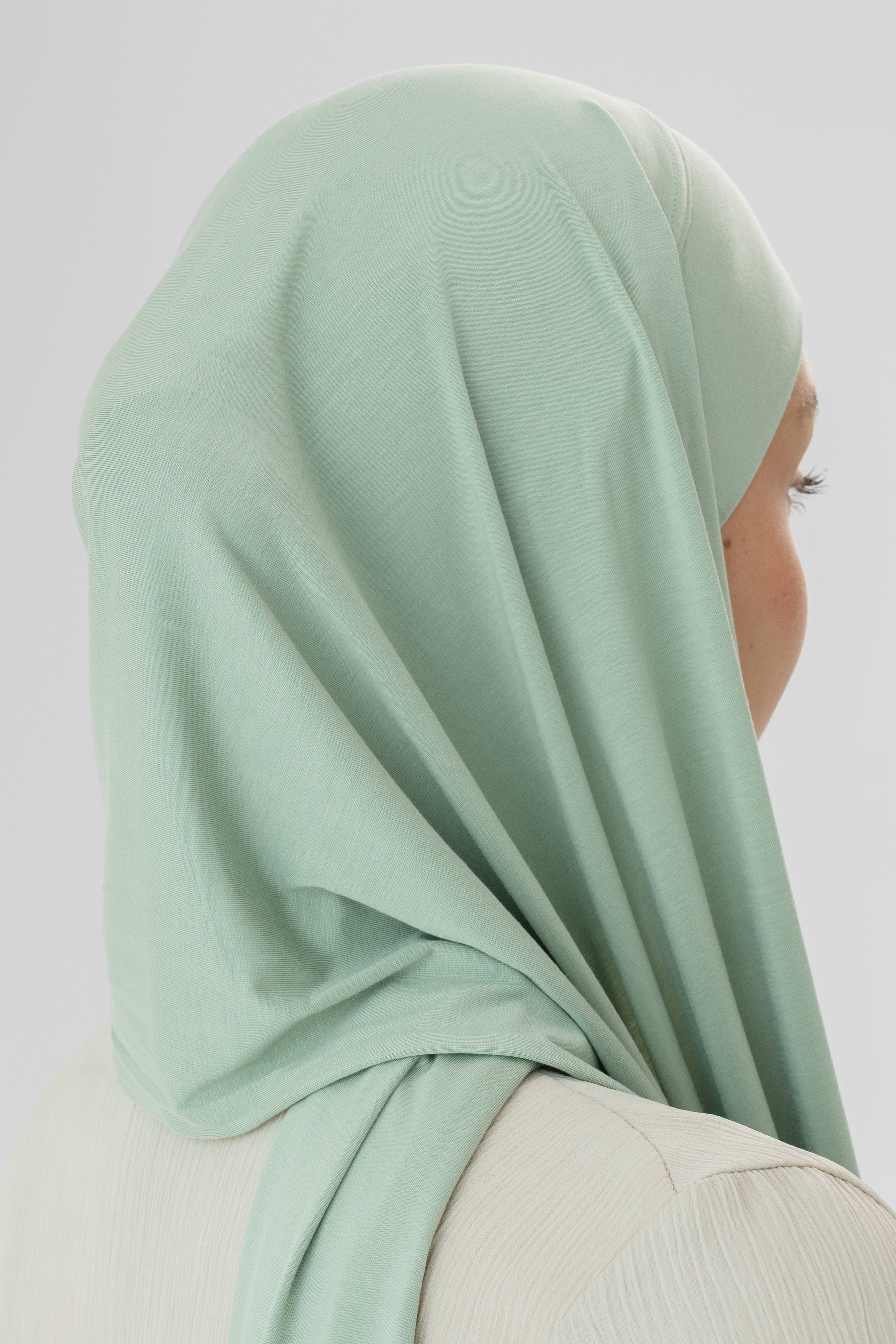 Sage Green Cotton Scarf