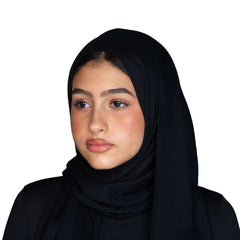 Black Petite Modal scarf