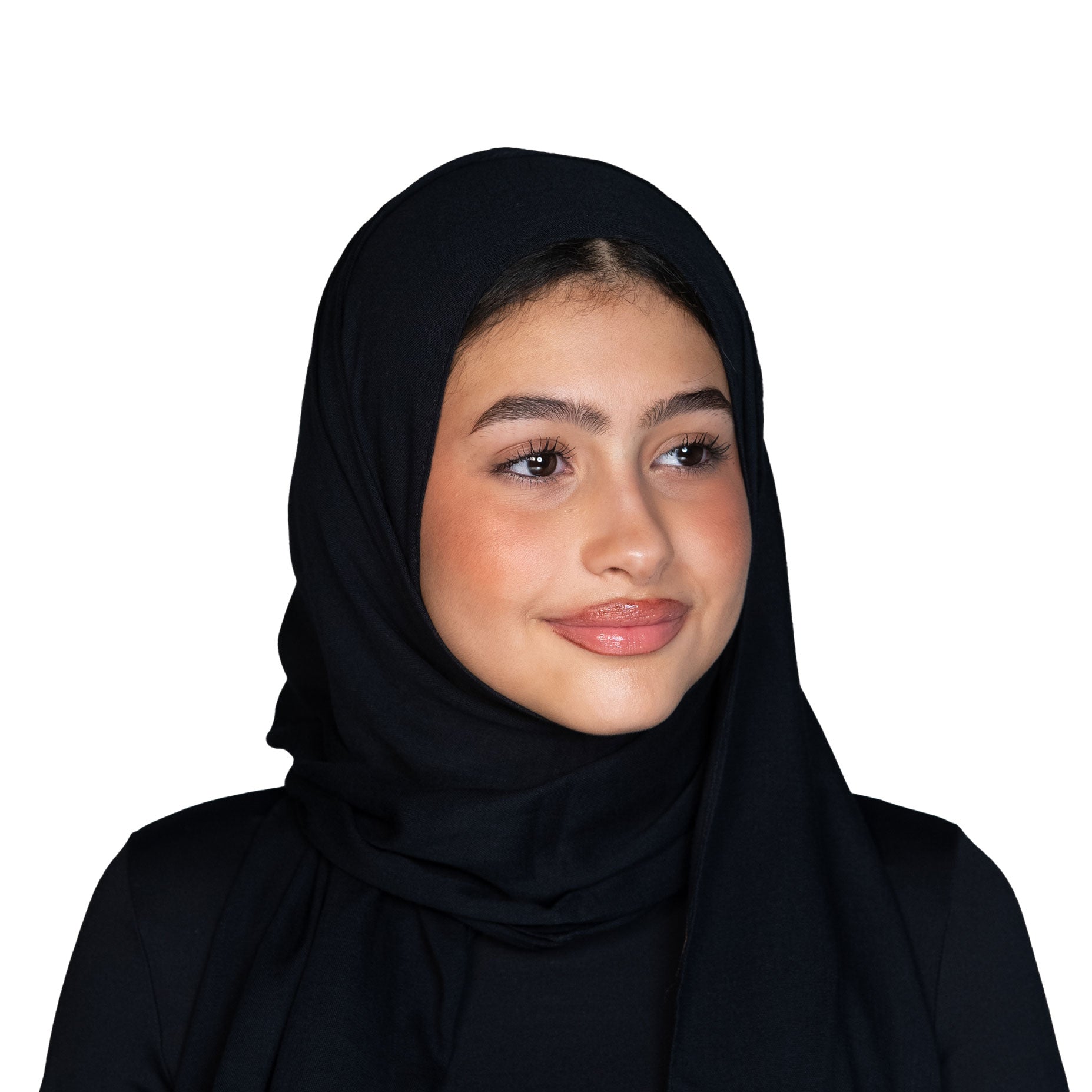 Black Petite Modal scarf