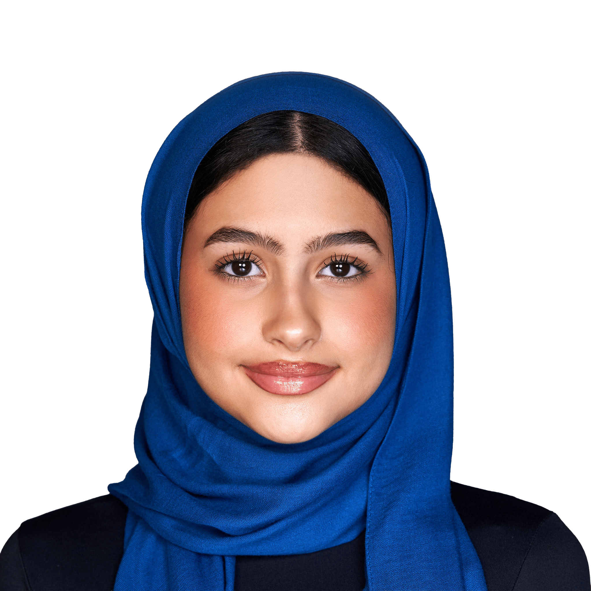 Royal Blue Petite Modal scarf
