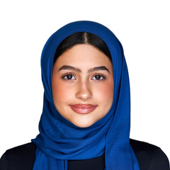 Royal Blue Petite Modal scarf