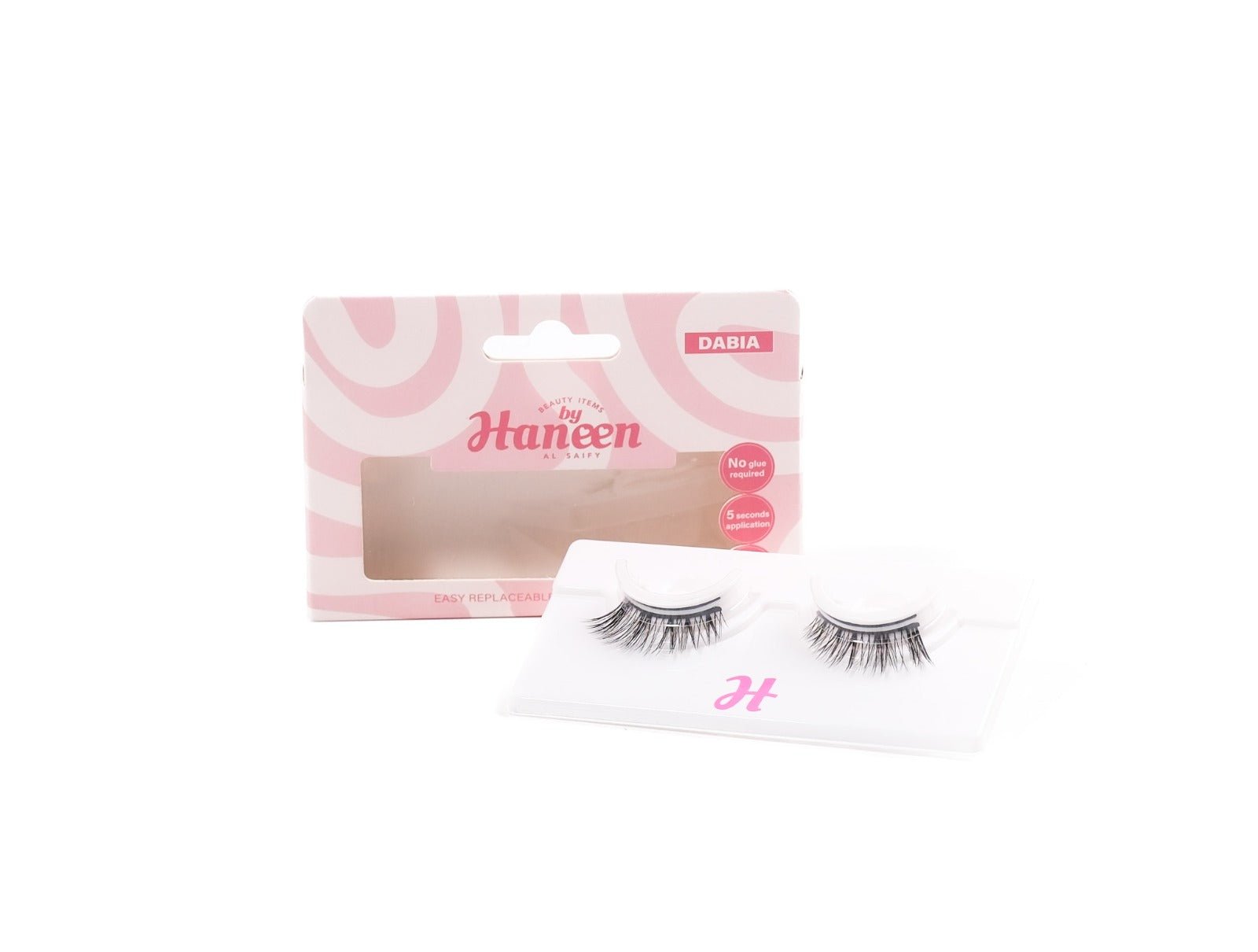 دابيا - رموش لاصقة مسبقاً