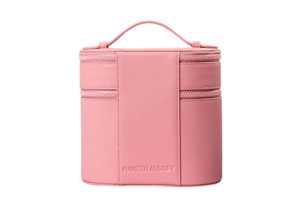 The Ultimate Dual-Layer Vanity Bag