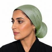 Matcha Plisse Scarf