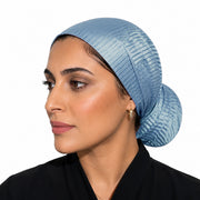 Sky Blossom Plisse Scarf