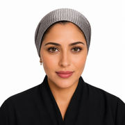 Silver Mist Plisse Scarf