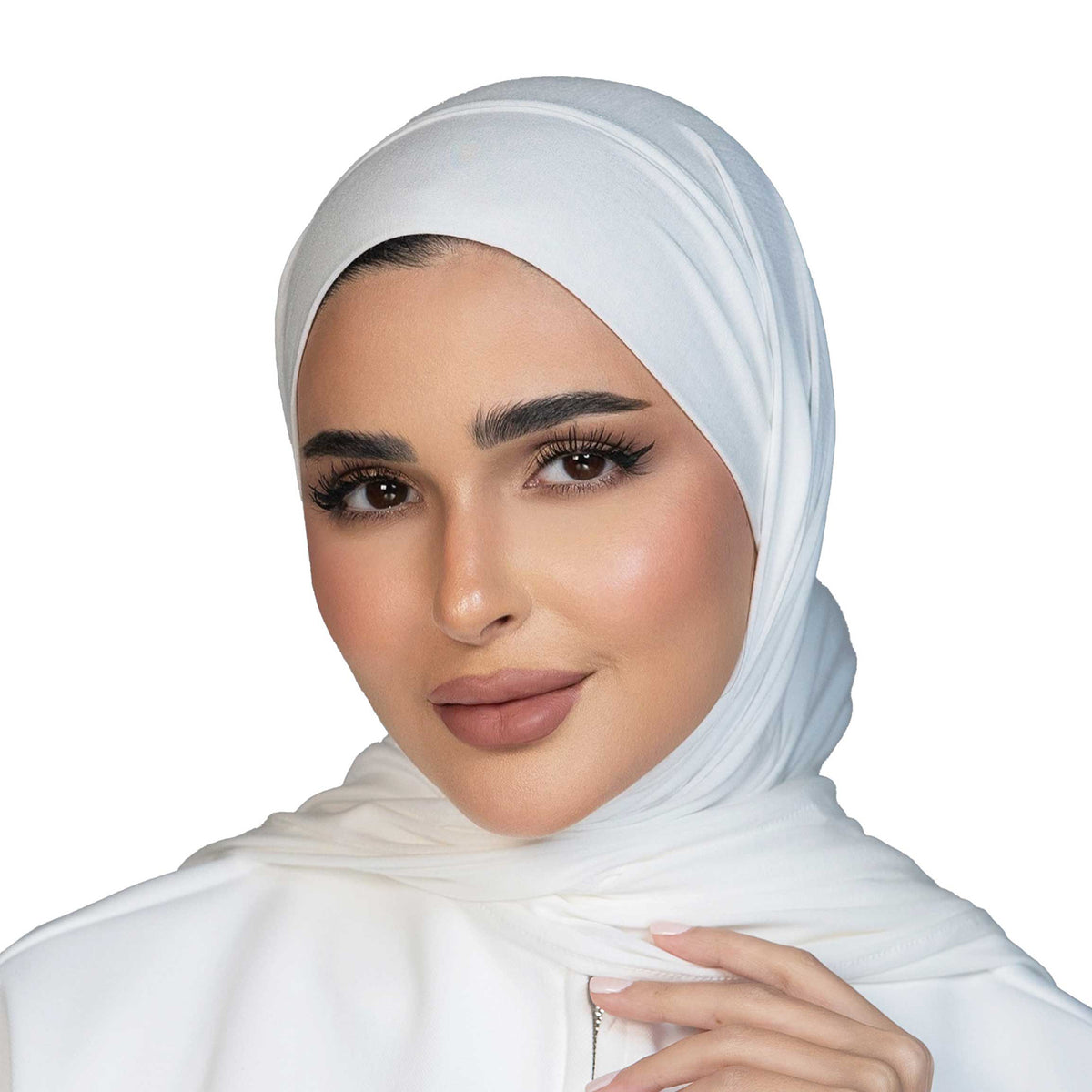 Off White Cotton Scarf