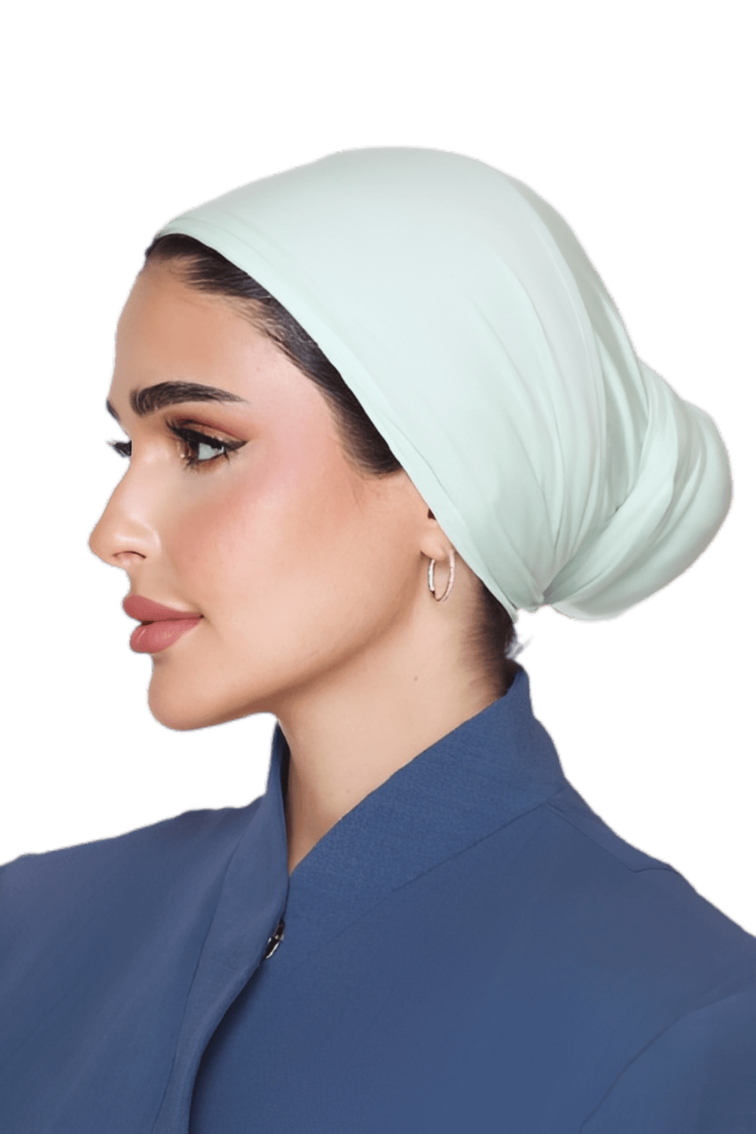 Signature Pastel Green Cotton turban