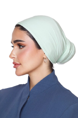 Signature Pastel Green Cotton turban