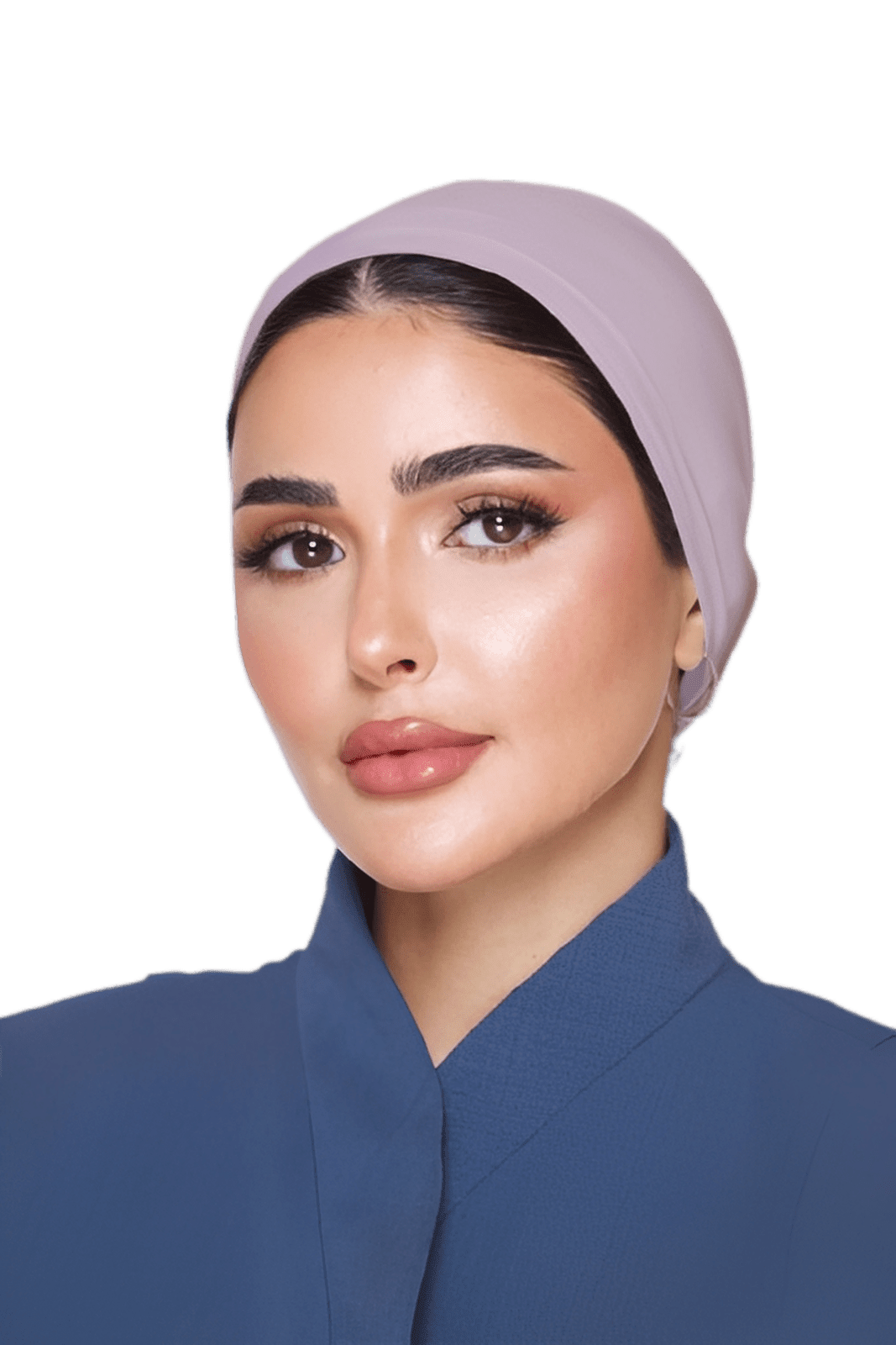 توربان قطني ناعم مميز بلون الخزامى