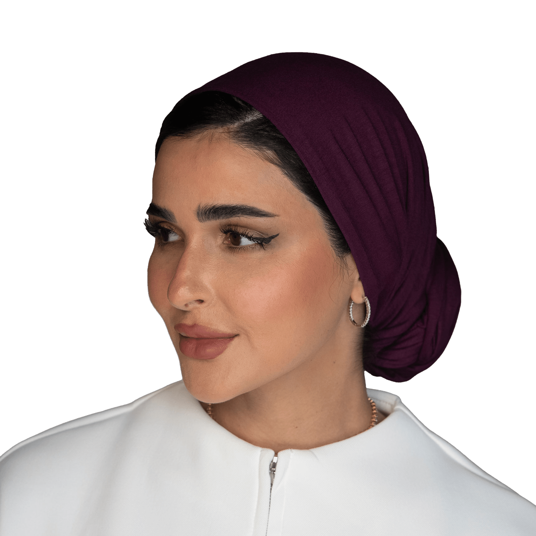 Signature Royal Plum Cotton Turban