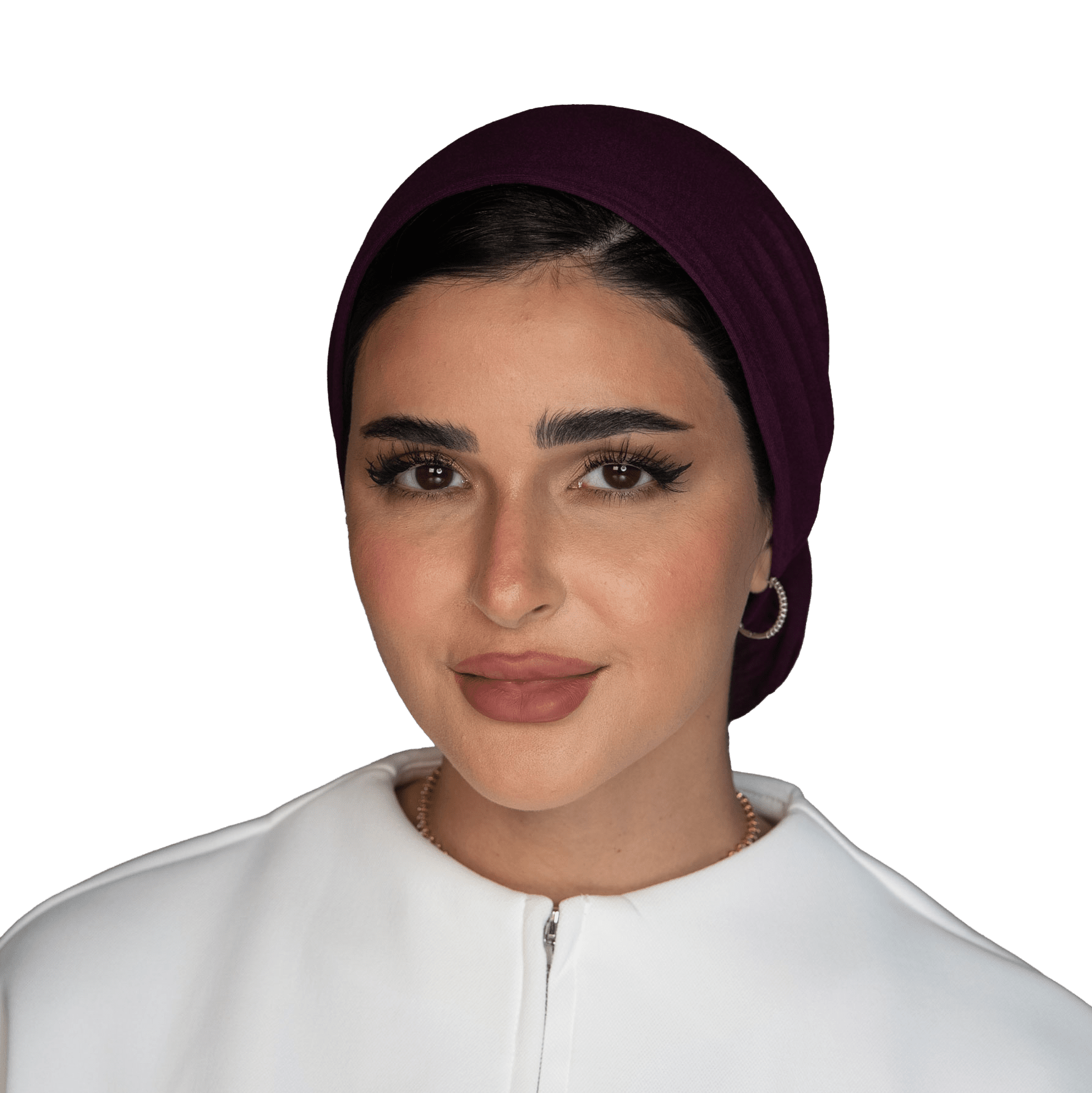 Signature Royal Plum Cotton Turban