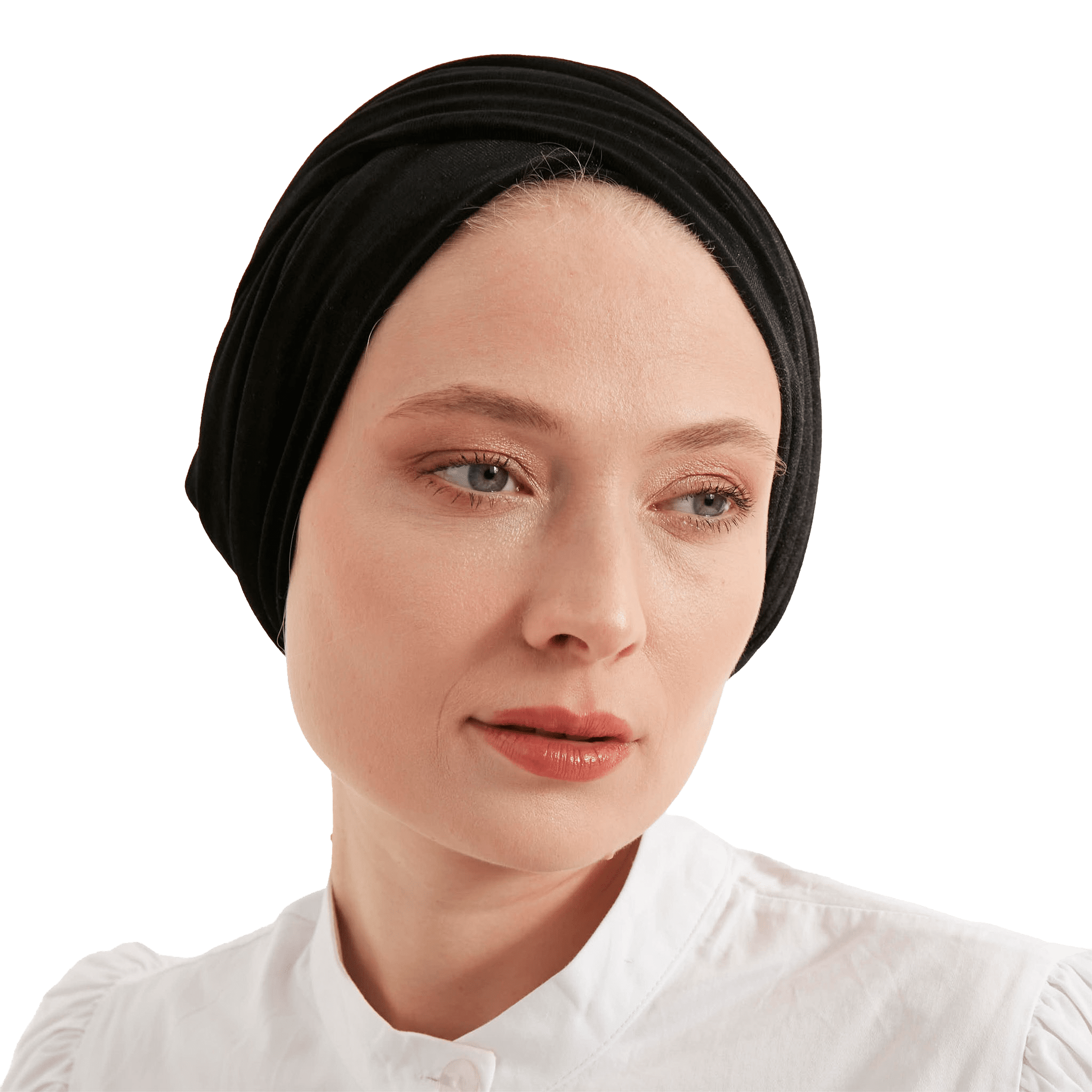 Black  Velvet  Turban