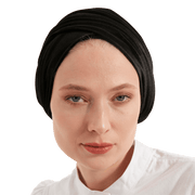 Black  Velvet  Turban