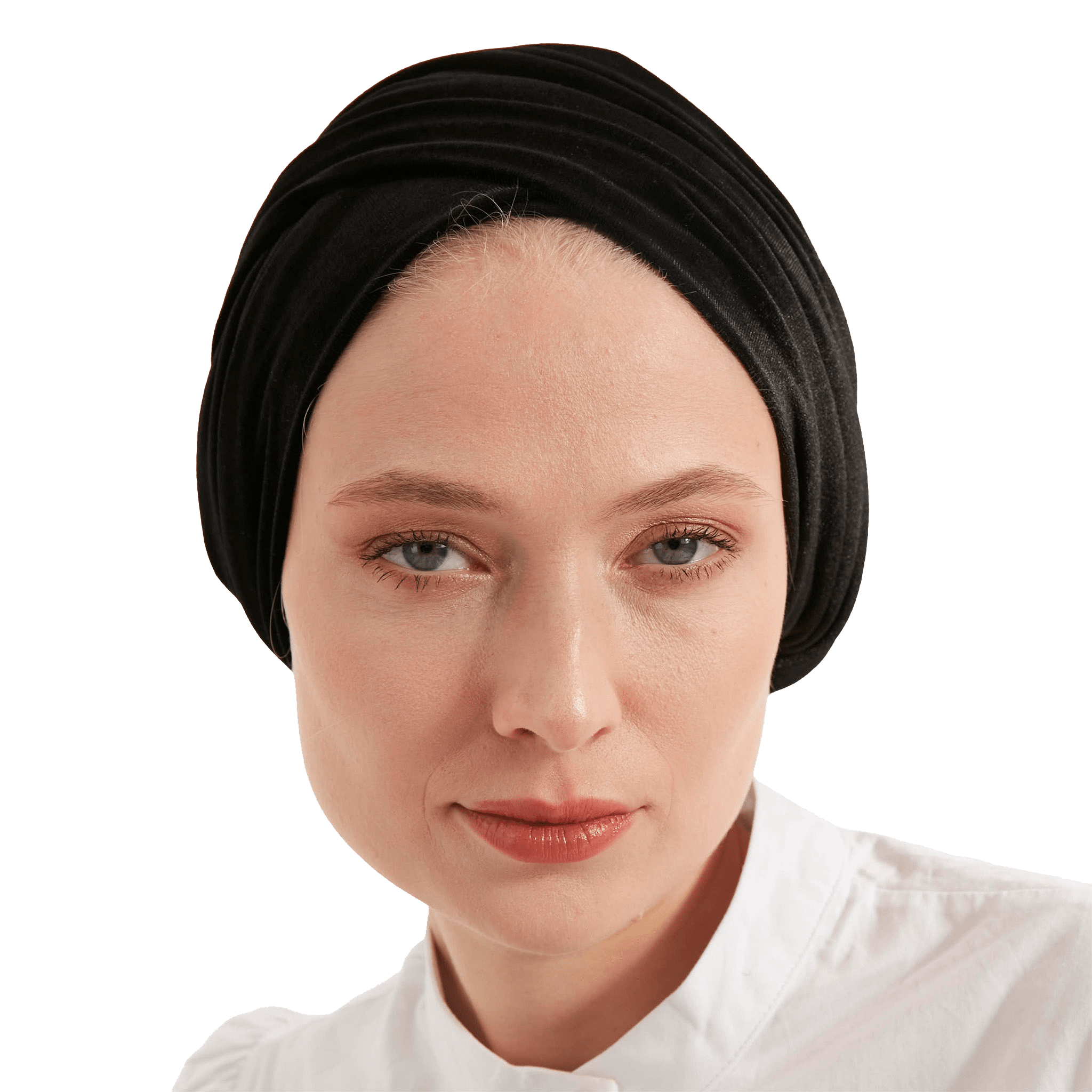 Black  Velvet  Turban