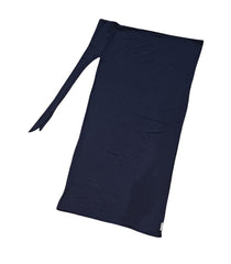 Navy Blue Cotton Scarf