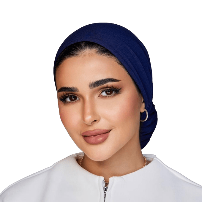 توربان لفّ بلون السماء الليلية