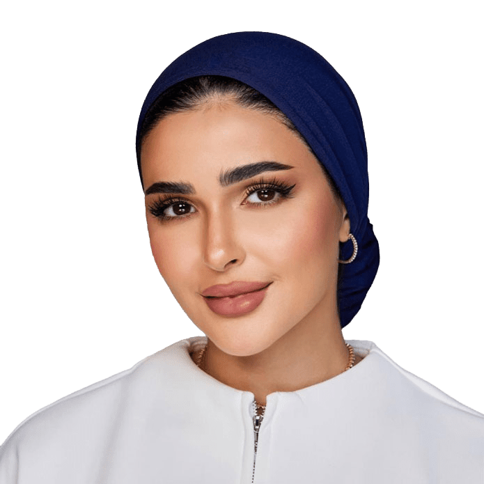توربان لفّ بلون السماء الليلية