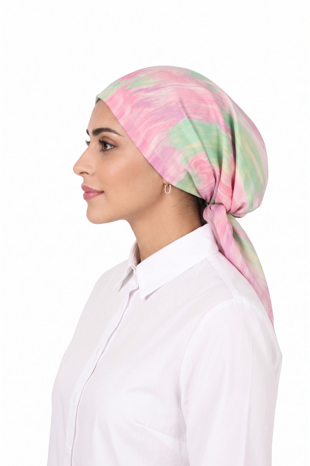 Chiffon Scarf – Coral Waves