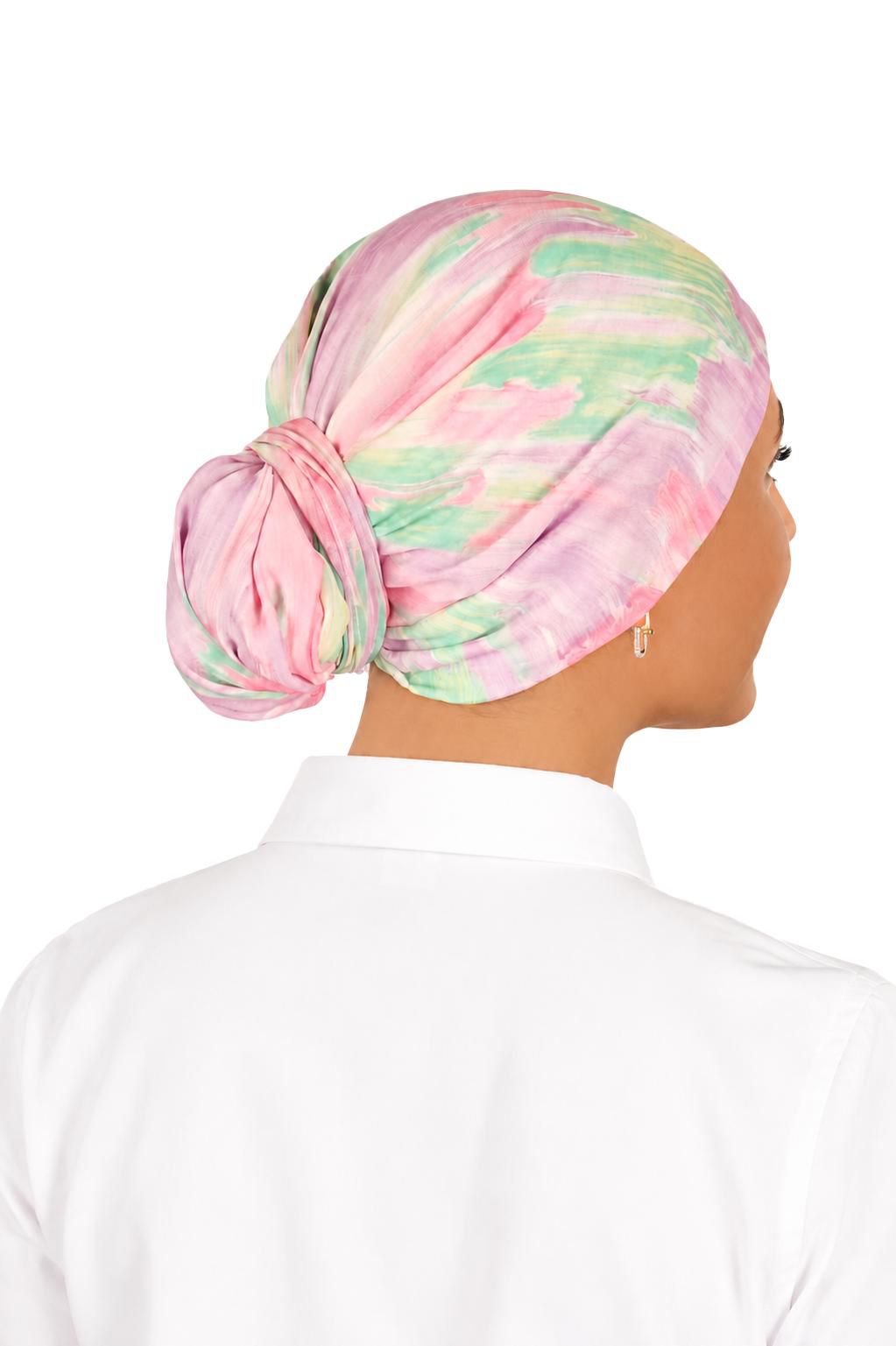 Chiffon Scarf – Coral Waves