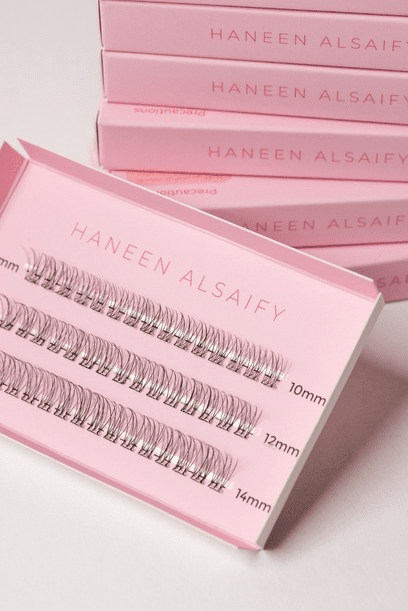 Cluster lashes - Soft from haneen alsaify